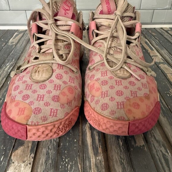 Adidas James Harden Basketball Shoes Vol. 6 PINK Monogram - Size 5 main image 12